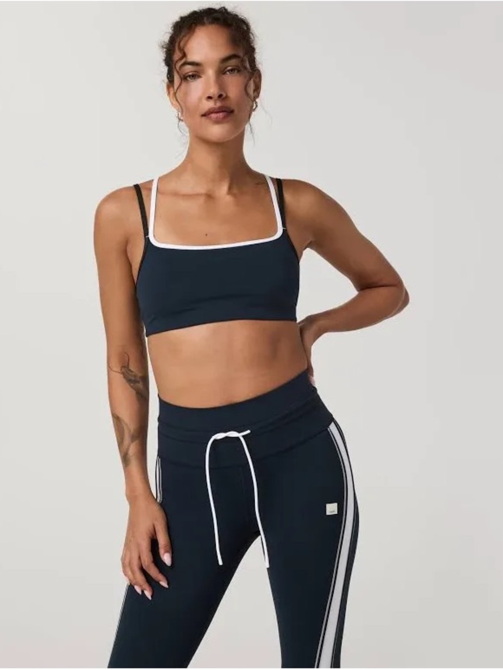 NWT Vuori Daily Layered Sports Bra - Navy / Ink Blue - Size S